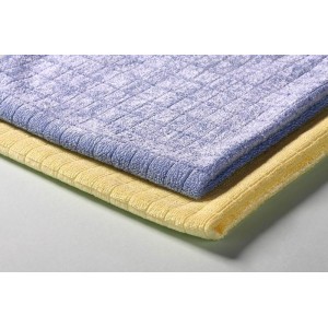 New product microfiber eco cleaning cloth, shining check cleaning cloth